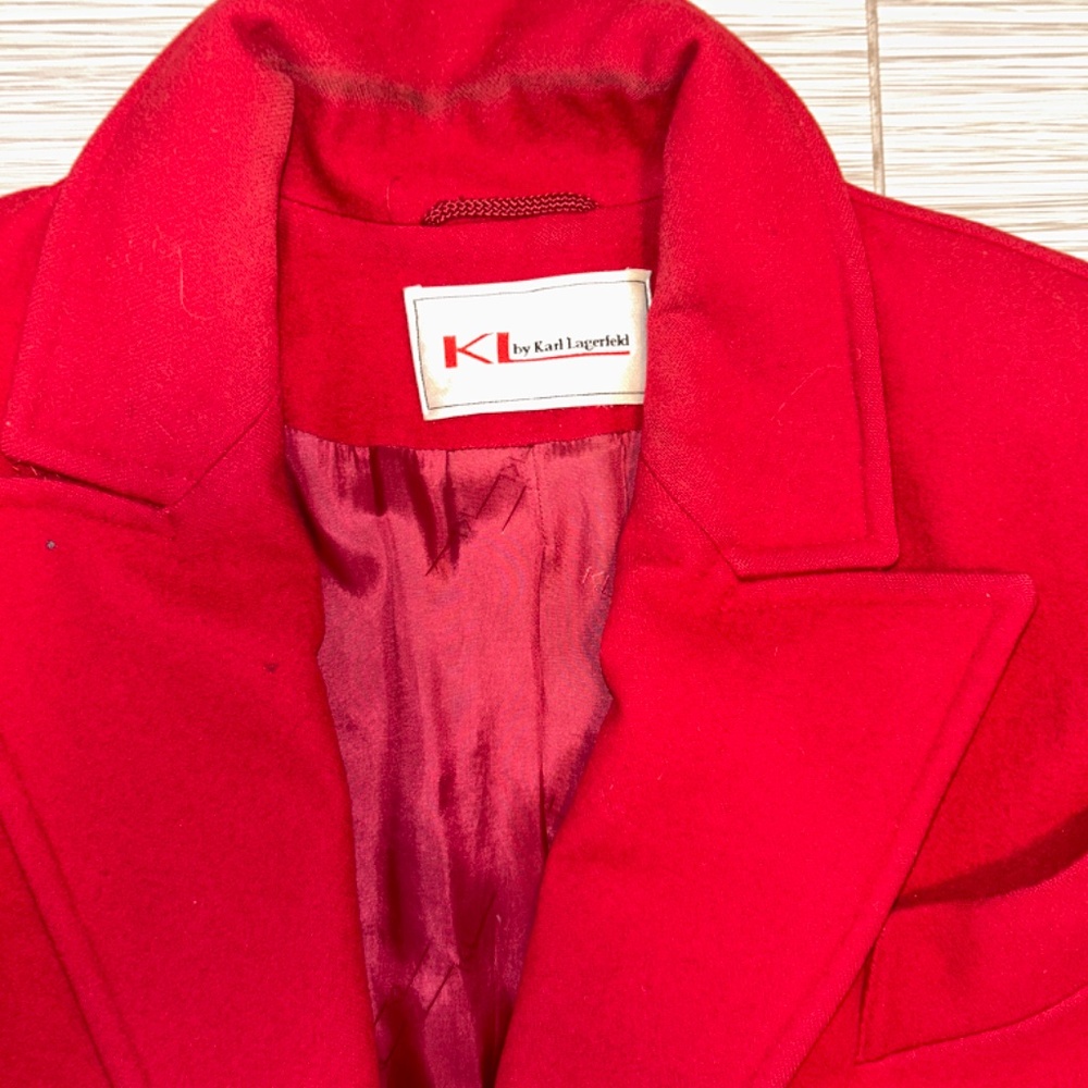 Vintage 1980s Karl Lagerfeld coat - Picture 3 of 6